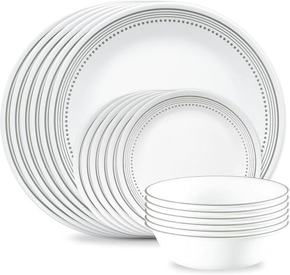 Corelle Vitrelle 18-Piece Service by Corelle