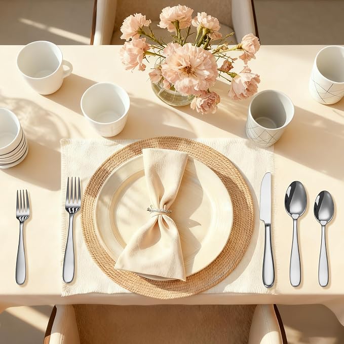 20-Piece Silverware Set, Flatware Set - Image 7