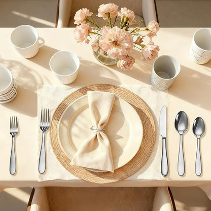 20-Piece Silverware Set, Flatware Set - Image 7