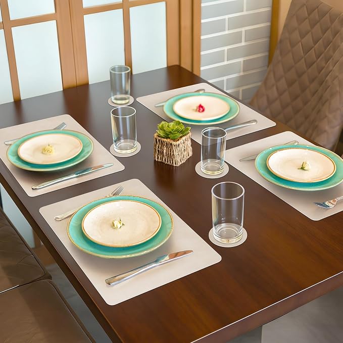 comfoyar Faux Leather Placemats - Image 5