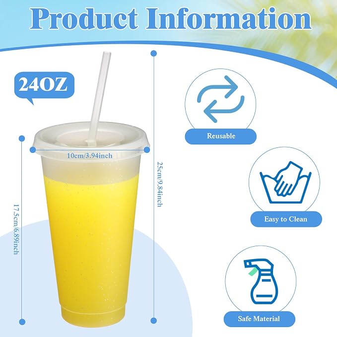 Honeydak 60 Pack Tumbler with Straw and Lid Bulk Cups - Image 4