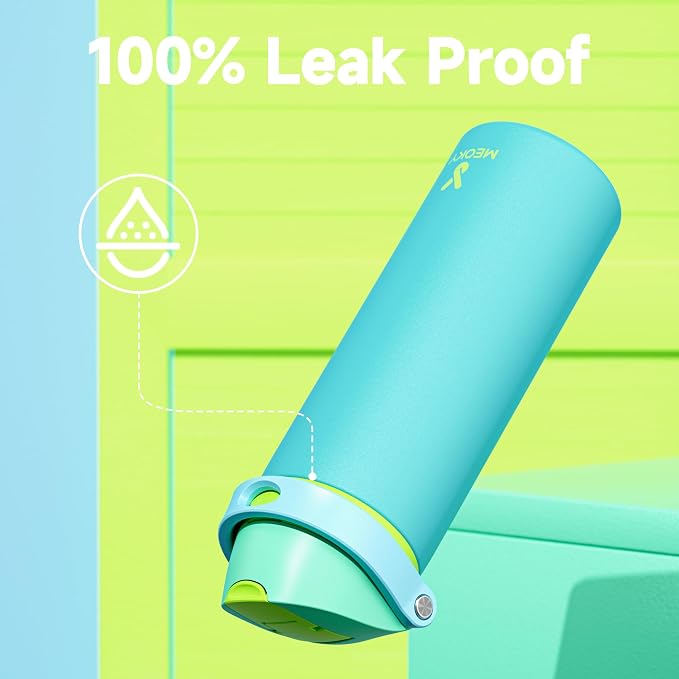 24 oz Insulated Water Bottle for Men: Meoky Stainless Steel Water Bottle - Image 5