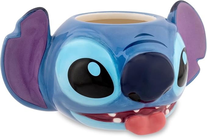 Disney Stitch 2oz Sculpted Ceramic Mini Cup/Shot Glass by SilverBuffalo