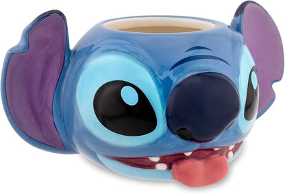 Disney Stitch 2oz Sculpted Ceramic Mini Cup/Shot Glass by SilverBuffalo
