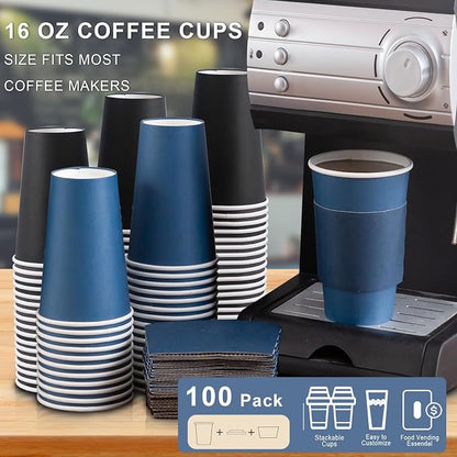 SIUQ 500 Pack 16 oz Coffee Cups - Image 4