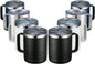 MEWAY 12oz Coffee Mug With Handle 8 Pack Bulk, Stainless Steel Insulated Travel by MEWAY