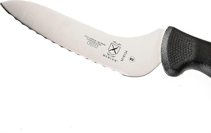 Mercer Culinary M18134BK Bread Knife, Millennia Black - Image 6