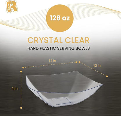 R-kay 6 Pack Extra Large Square Serving Bowl - Image 3