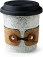 Coffee Tumbler Ceramic Travel Coffee Mug by Cormomu