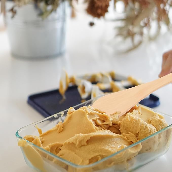 DOITOOL 20Pcs Wooden Butter Knife, 5.9 Inch Jelly Cheese Spreaders Bread - Image 2