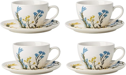 Lenox 898386 Wildflowers Tea Cup & Saucer by Lenox