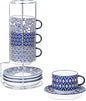 Selamica Ceramic Cappuccino Cups by Selamica