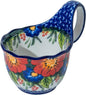 ALMA 16oz Large Soup Bowl Microwave Safe, Floral Soup Bowl by HandmadePotteryForHome