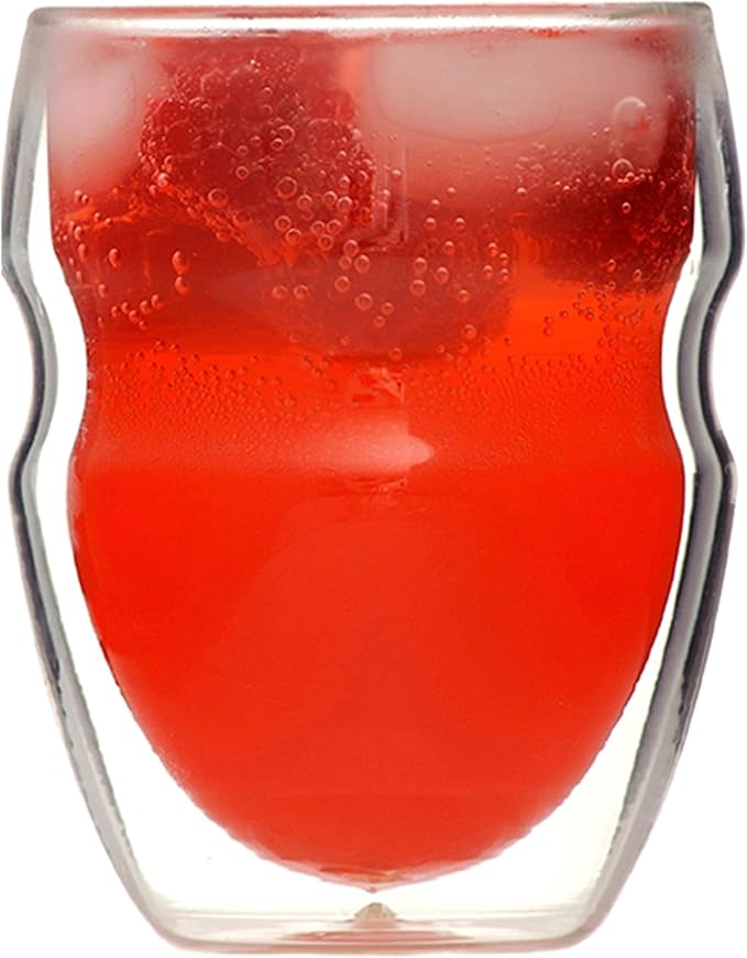 Ozeri Serafino Double Wall Insulated Beverage and Coffee Glasses - Image 2