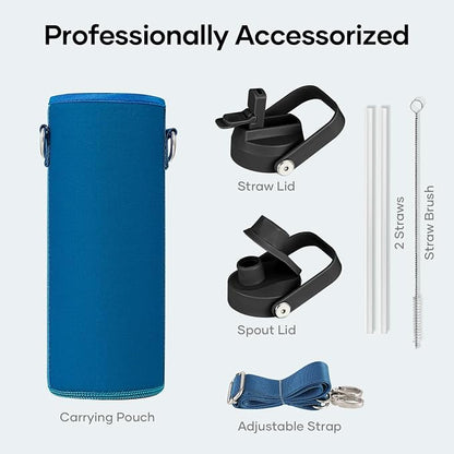 BUZIO 24 oz Insulated Stainless Steel Water Bottle - Image 6