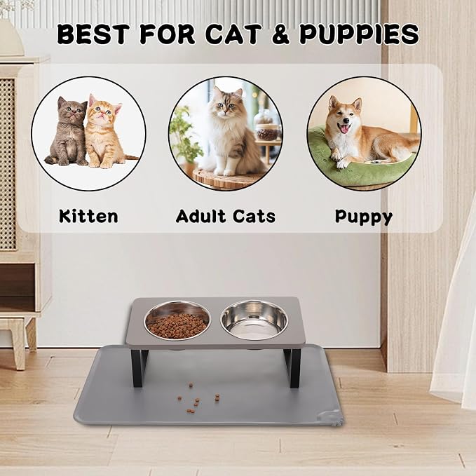 Summark Upgraded Elevated Cat Bowls - Image 6