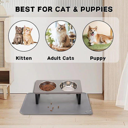 Summark Upgraded Elevated Cat Bowls - Image 6