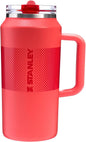STANLEY Quencher ProTour Flipstraw Tumbler, 64 oz, Hot Coral Fade | Built-In by Unknown