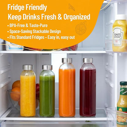 Luxfuel Clear Glass Bottles - Image 4
