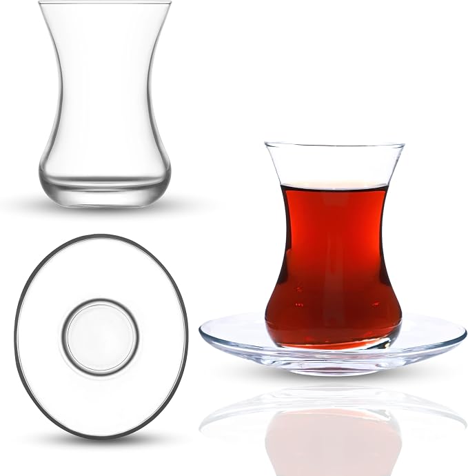 Turkish Tea Glass Set of 6 - Image 8