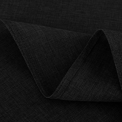 Softalker Black Tablecloths 70x52 Inch Rectangle Linen Textured Outdoor Table Cloth Stain and Wrinkle Resistant Table Cover for Spring,Easter,Summer,Party,Garden,Coffee Modern Decor Small Tabletop