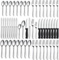 Pleafind 48-Piece Stainless Steel Silverware Set by Pleafind