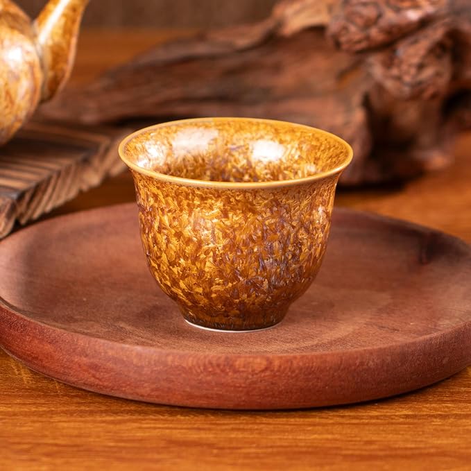 KAMMAK Ceramic Tea & Coffee Cups Set of 2 - Image 3