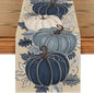 Artoid Mode 210 GSM Fall Table Runner 13x60 Inch Home Party Decor | Blue and by ArtoidMode