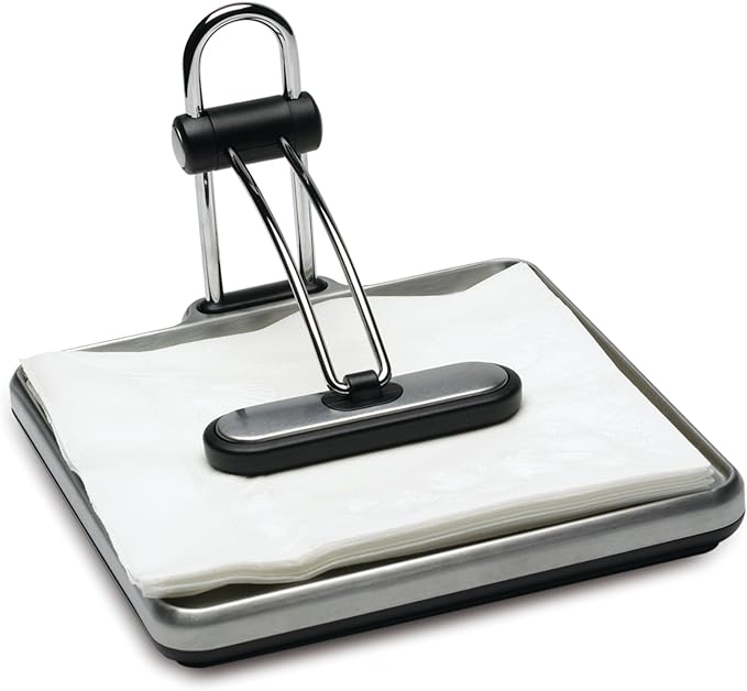 simplehuman Quick Grip Napkin Holder, Stainless Steel - Image 2