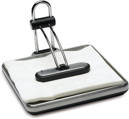 simplehuman Quick Grip Napkin Holder, Stainless Steel - Image 2