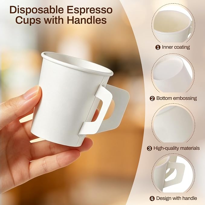 4 Oz Disposable Espresso Cups - Image 5