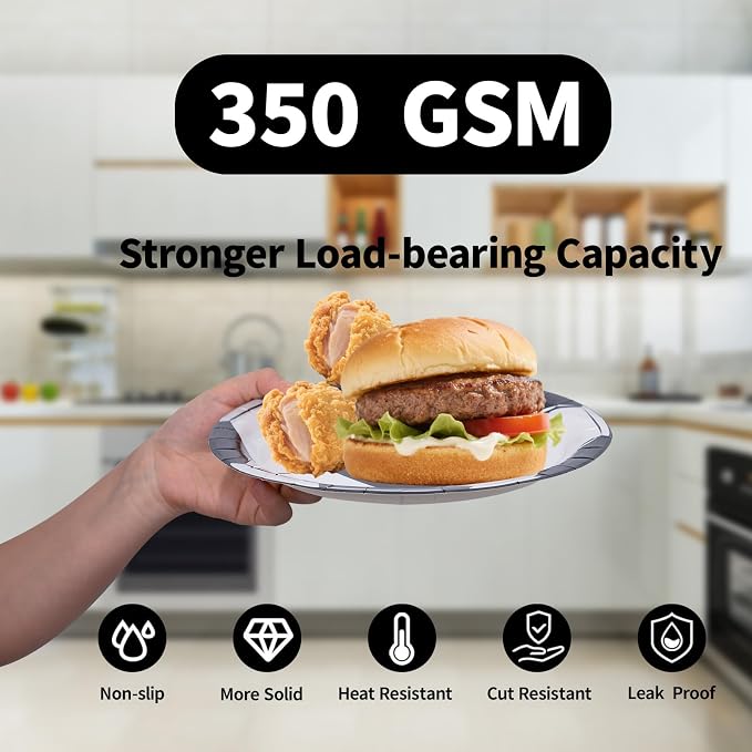 40 Pcs Soccer Plates and Napkins Party Supplies, 9-inch Disposable Soccer - Image 4