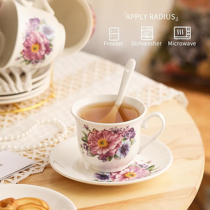 20-Pieces Tea Set For Adult - Image 5