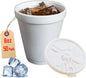 8OZ Foam Cups for Hot & Cold Drinks by MrMiracle