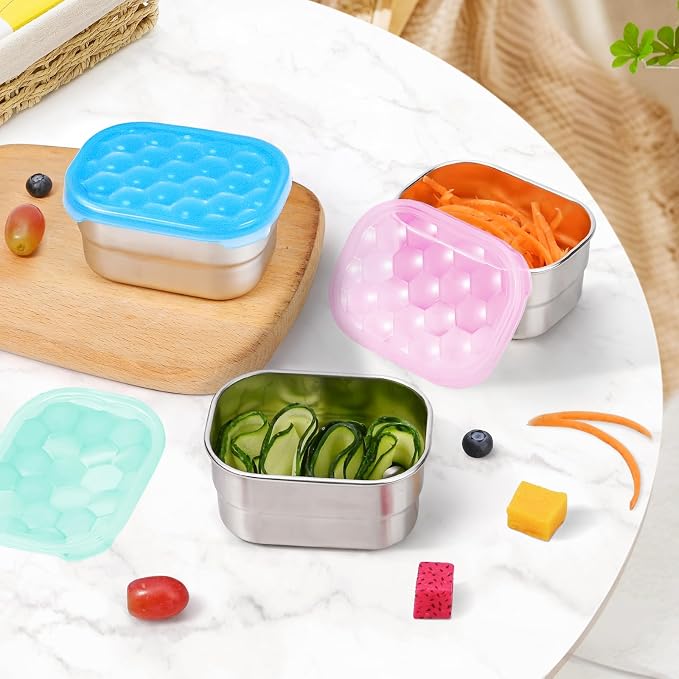 Snack Pro - Small Stainless Steel Snack Containers - Image 9