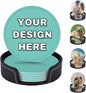 Personalized Drink Coasters by YHPHRTA