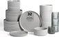 Stone Lain Haven Stoneware 32-Piece Dinnerware Set, Plates and Bowls Sets by Unknown