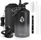 RAYMYLO One Gallon Water Bottle Insulated 128 oz, Stainless Steel | Triple by RAYMYLO