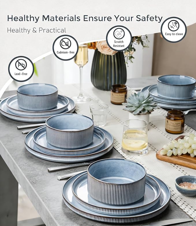 GBHOME Stoneware Dinnerware Sets - Image 6