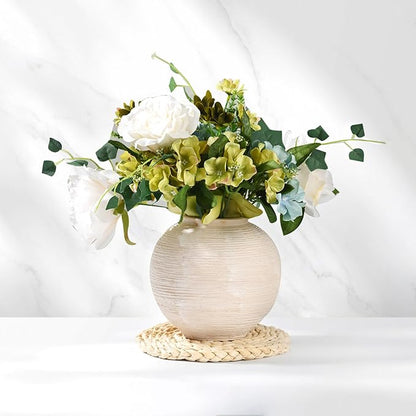 Rustic Ceramic Vintage Farmhouse Vase - Image 5