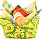 Cotton Microwavable Bowl Cozy, Microwave-Safe Hot Bowl Holders, Soup Bowl Cozy by ROGITU