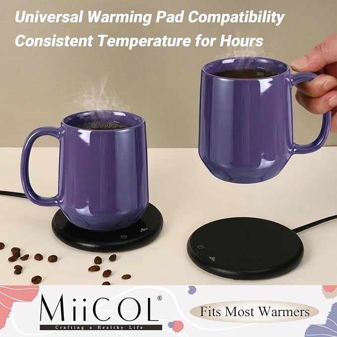 Miicol Ceramic Coffee Mug, 16 oz Large Coffee Cup, Tea Mug - Image 7