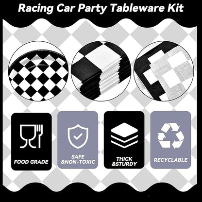 96 Pieces Racing Theme Party Supplies - Image 3