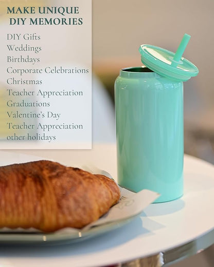 16 oz Sublimatable Tumbler, Insulated Tumbler - Image 7