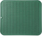 Silicone Dish Drying Mat for Multiple Usage,Easy clean,Eco-friendly,Heat-resistant Silicone Mat for Kitchen Counter or Sink,Refrigerator or Drawer Liner Green 2XL 24 inches x 18 inches