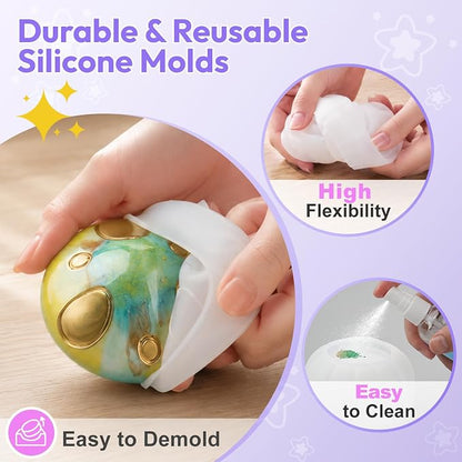 HeyClear 2PCS Jar Resin Molds - Image 6