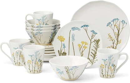 Lenox Dinnerware Sets, Wildflowers 16-Piece Dinnerware Set, Service - Image 6