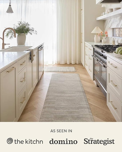 House of Noa Nama Standing Mat – Anti-Fatigue Cushioned Kitchen Mats for Floor | Ergonomic Bounce-Back Foam Kitchen Mats | Anti-Fatigue Mats for Kitchen & Standing | Fawn Shea | 22"x36"