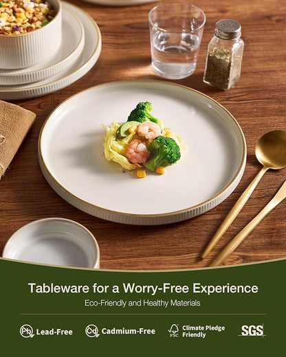 Famiware Star Stoneware Dinnerware Sets - Image 4