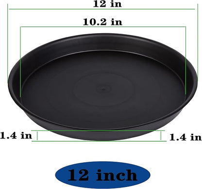 2 Pack of Bird Bath Bowl 12", 1.6" Depth, 10 12 inch Birdbath Bowls Dish Only - Image 2